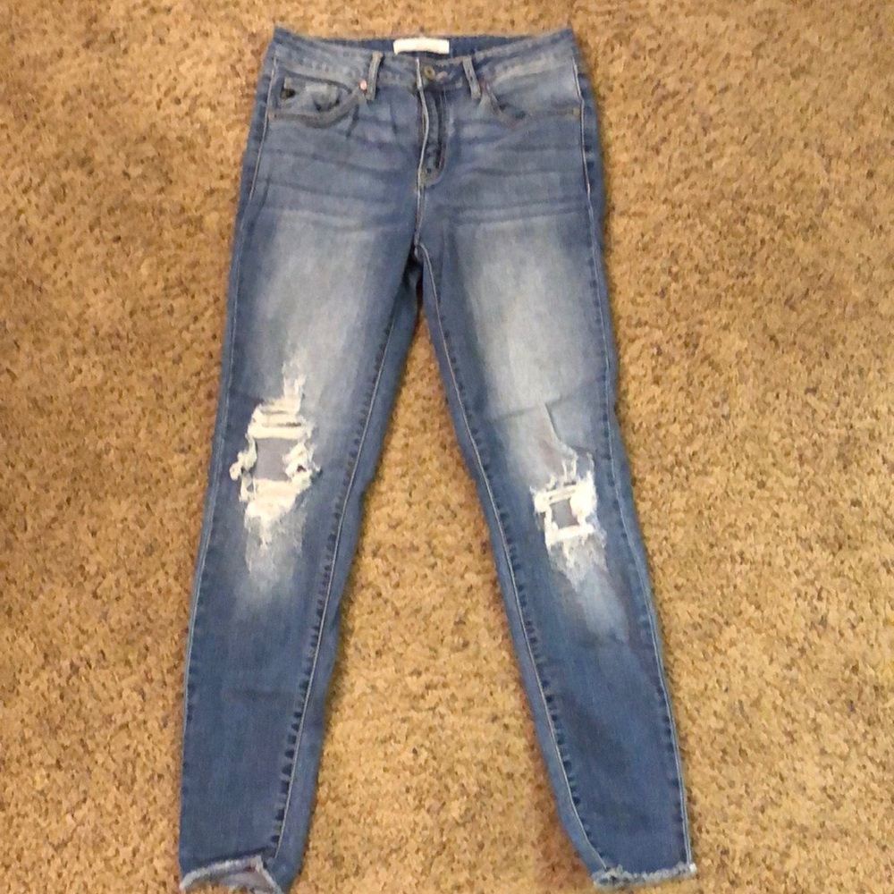 KanCan Destroyed Skinny Jeans